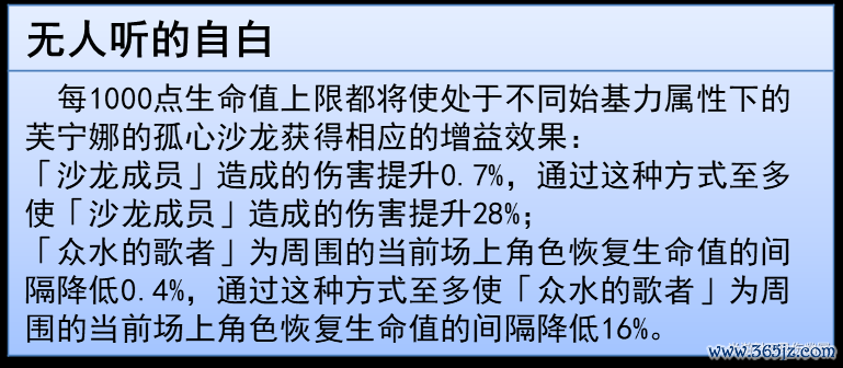 《原神》V6.1  水神  芙宁娜 的全面默契攻略